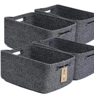 Large Storage Baskets for Organizing / 4 pack