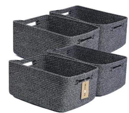 Large Storage Baskets for Organizing / 4 pack