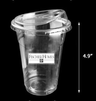Disposable Cups with Lids (packs of 50)